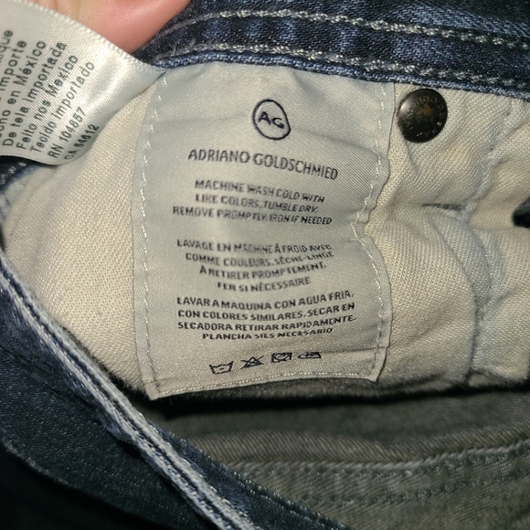 AG Adriano Goldschmied Jeans The Graduate Tailor Leg Straight for Men Size 32x32 - Picture 7 of 8